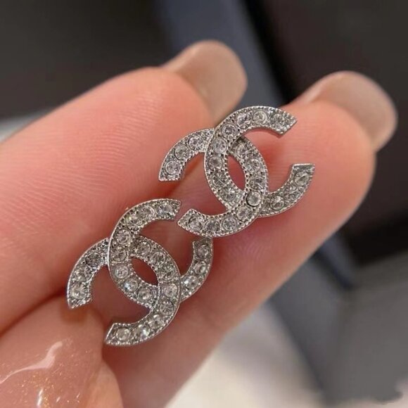 Chanel silver earrings - Picture 1 of 6